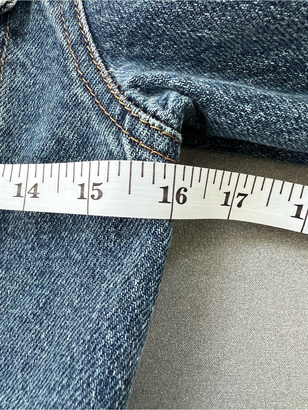 H&M | Medium Wash Blue Denim Jacket Dress Size XS - Picture 15 of 17